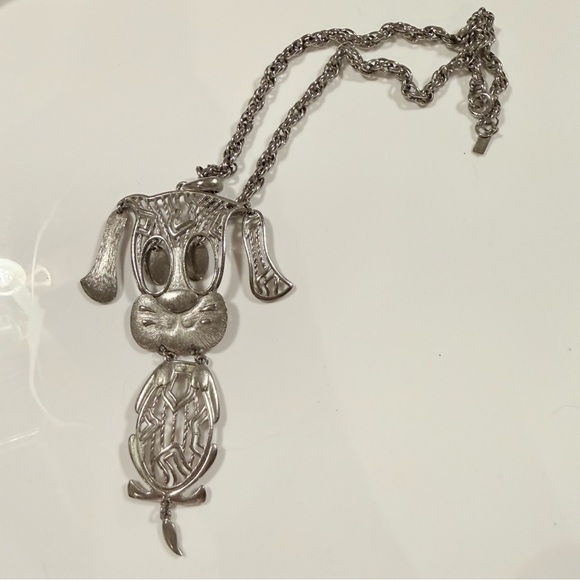 Vintage 1970’s Alan Silver tone Chain Necklace - Picture 1 of 6